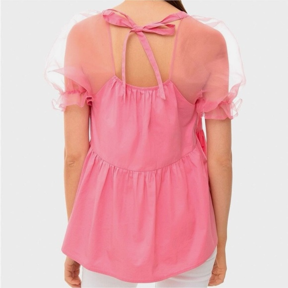 Pomander Place (Tuckernuck) Pink Tinsley Top - Picture 3 of 8
